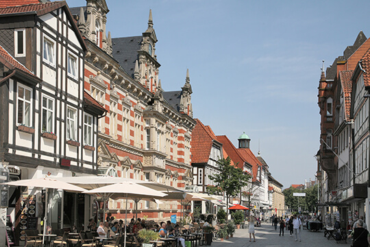 Pedestrian zone 