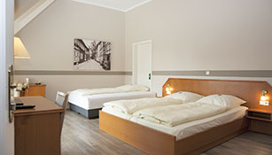 Dreibettzimmer